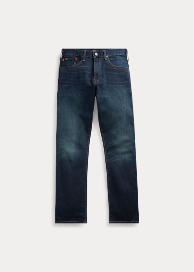 Jeans Polo Ralph Lauren Hombre Azules Azules - Hampton Relaxed Straight - KSFXY8916